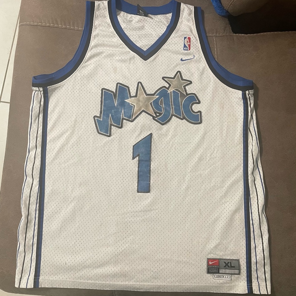 Vintage Nike Orlando Magic Tracy McGrady Swingman Jersey Mens XL